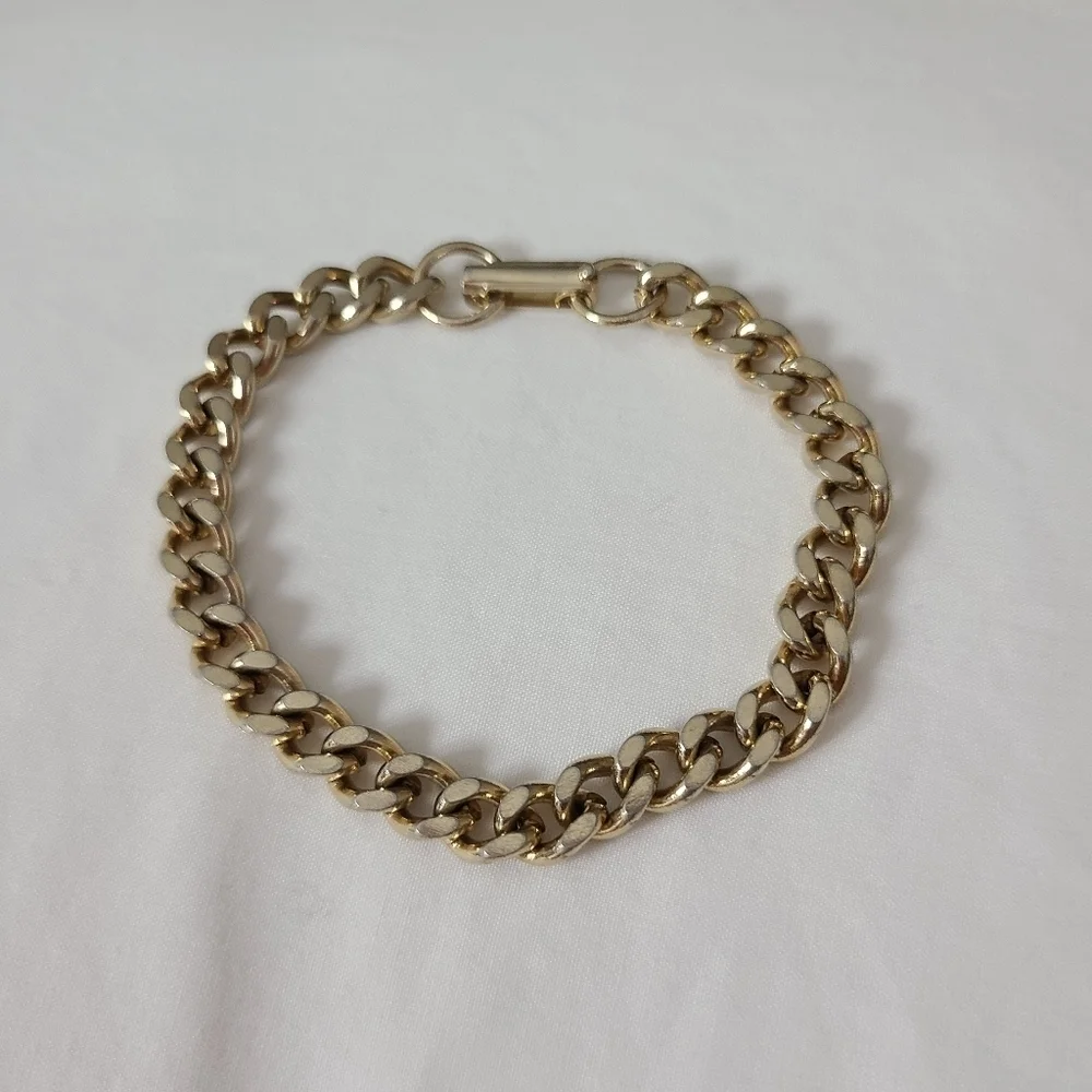 Goldtone Link Bracelet